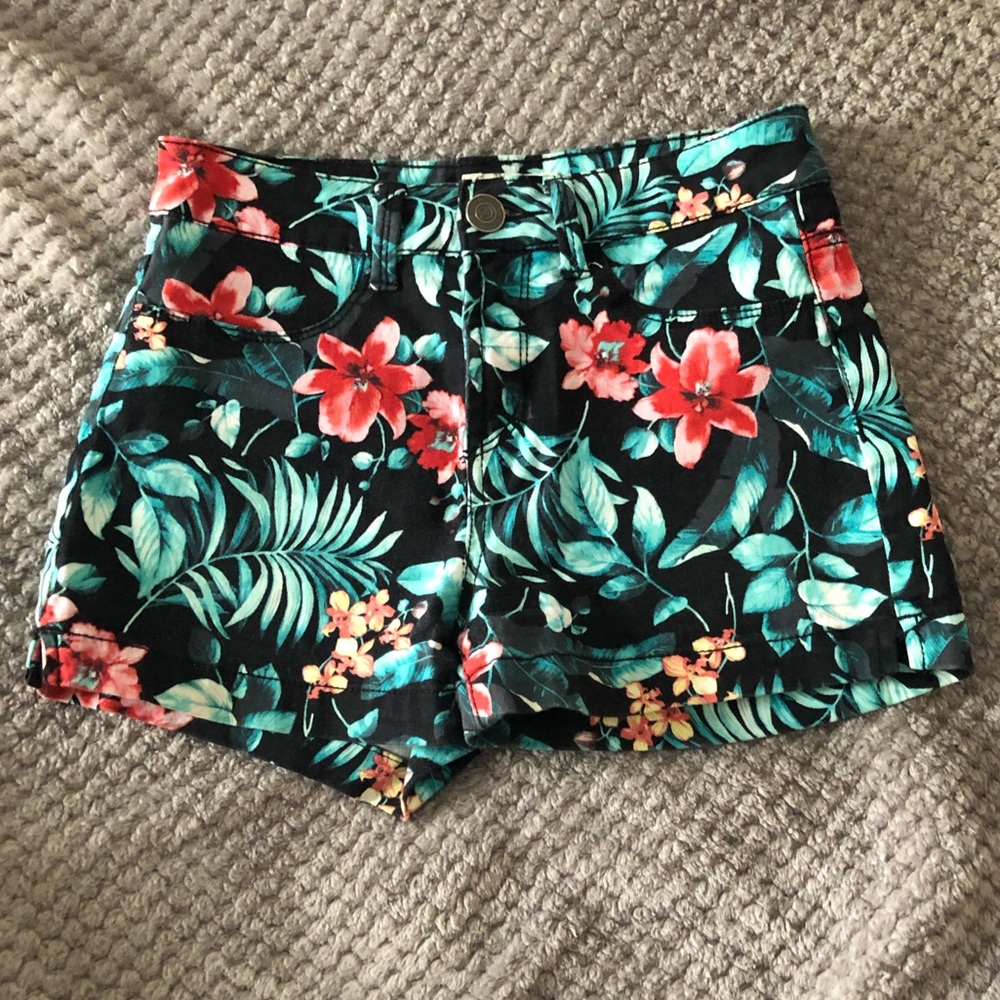 High waisted shorts